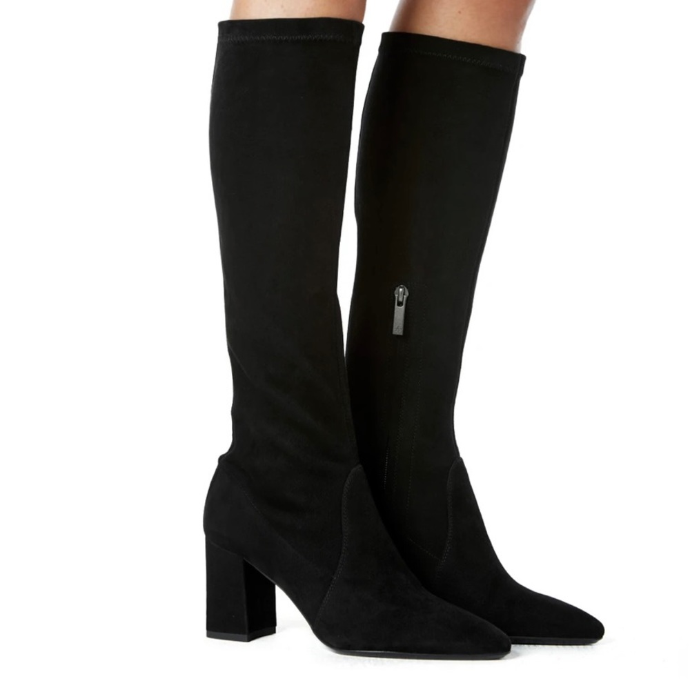 Aquatalia boots - Phillina - Suede - Black - 7.5